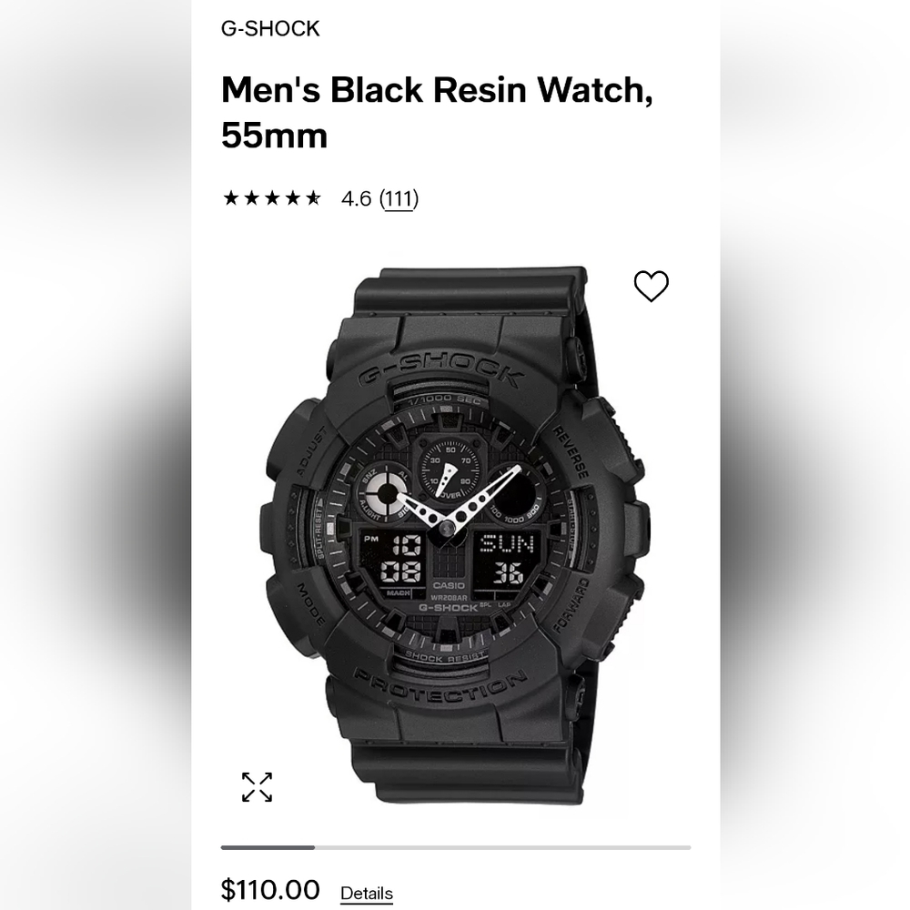 NWT GShock Men's Watch